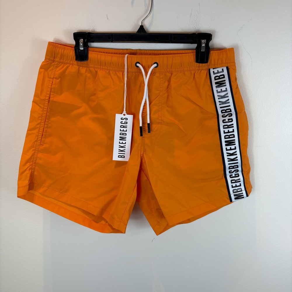 BIKKEMBERGS Tape Short Boardshorts Swim Trunks